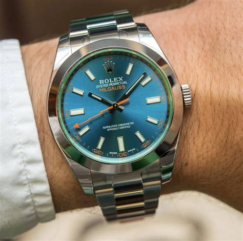 rolex milgauss b symbol|bobs Rolex Milgauss.